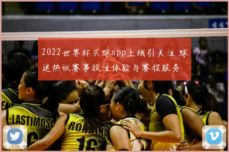 2022世界杯买球app上线引关注 球迷热议赛事投注体验与赛程服务