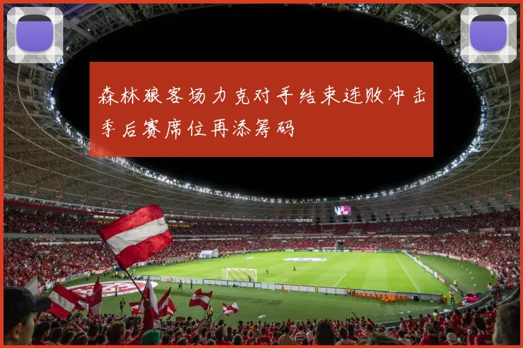 森林狼客场力克对手结束连败冲击季后赛席位再添筹码