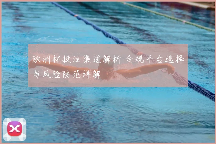 欧洲杯投注渠道解析 合规平台选择与风险防范详解