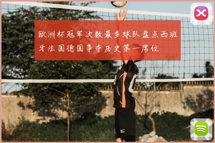 欧洲杯冠军次数最多球队盘点西班牙法国德国争夺历史第一席位